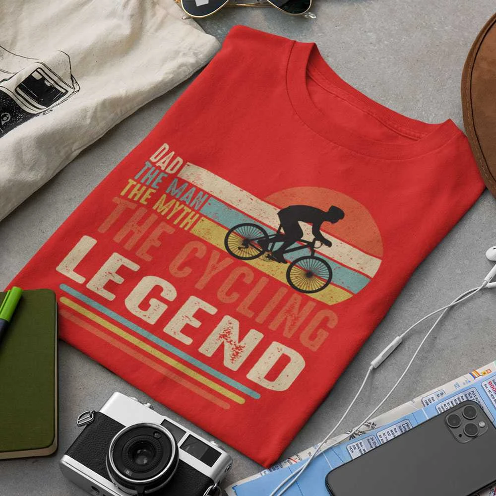 Marškinėliai "The cycling legend"