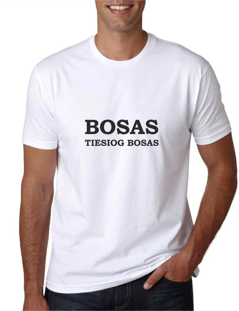 Marškinėliai "TIESIOG BOSAS"
