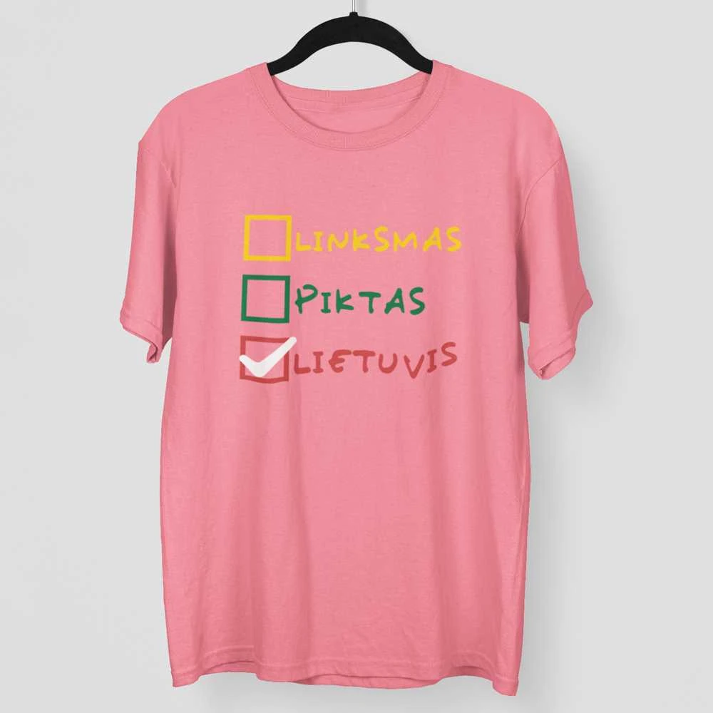 Marškinėliai "Tiesiog lietuvis"