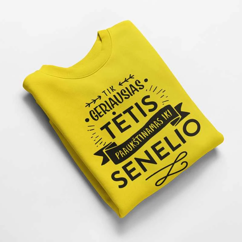 Marškinėliai "Tik geriausias tėtis paaukštintas iki senelio "