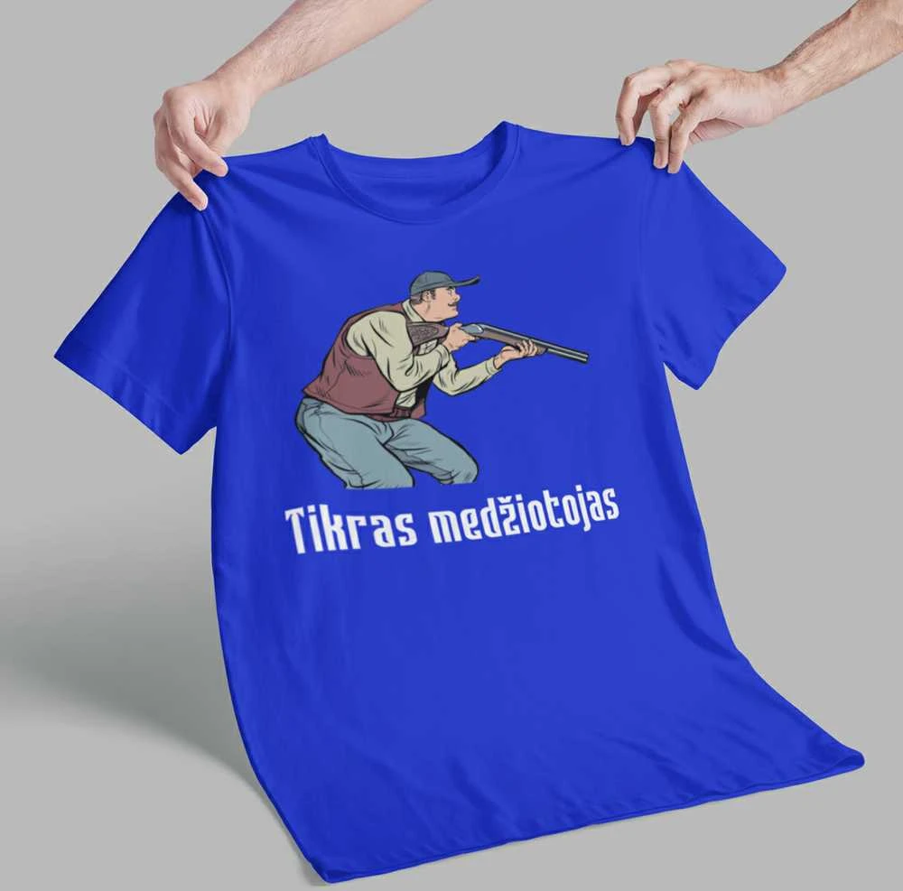 Marškinėliai "Tikras medžiotojas"