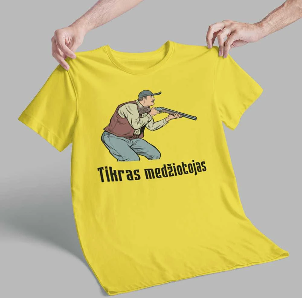 Marškinėliai "Tikras medžiotojas"