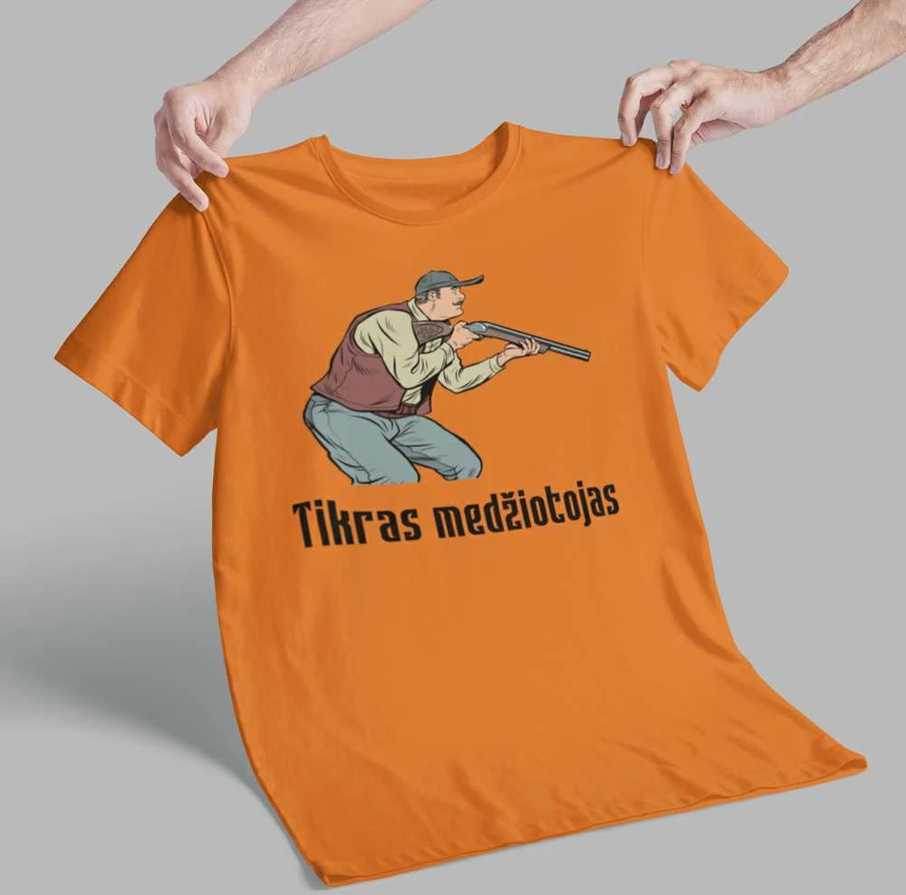 Marškinėliai "Tikras medžiotojas"