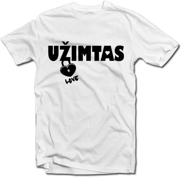 Marškinėliai "Užimtas"
