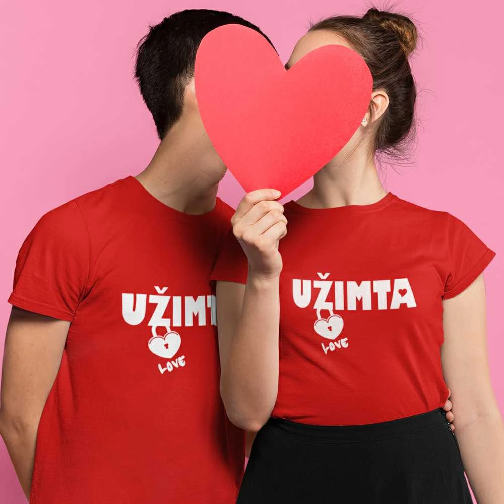 Marškinėliai "Užimtas"