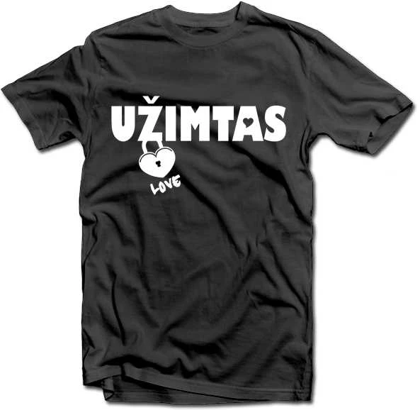 Marškinėliai "Užimtas"