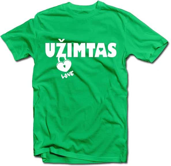 Marškinėliai "Užimtas"