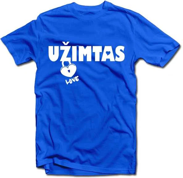 Marškinėliai "Užimtas"