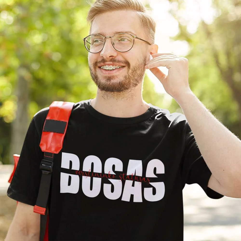 Marškinėliai "Verslininko statusas"