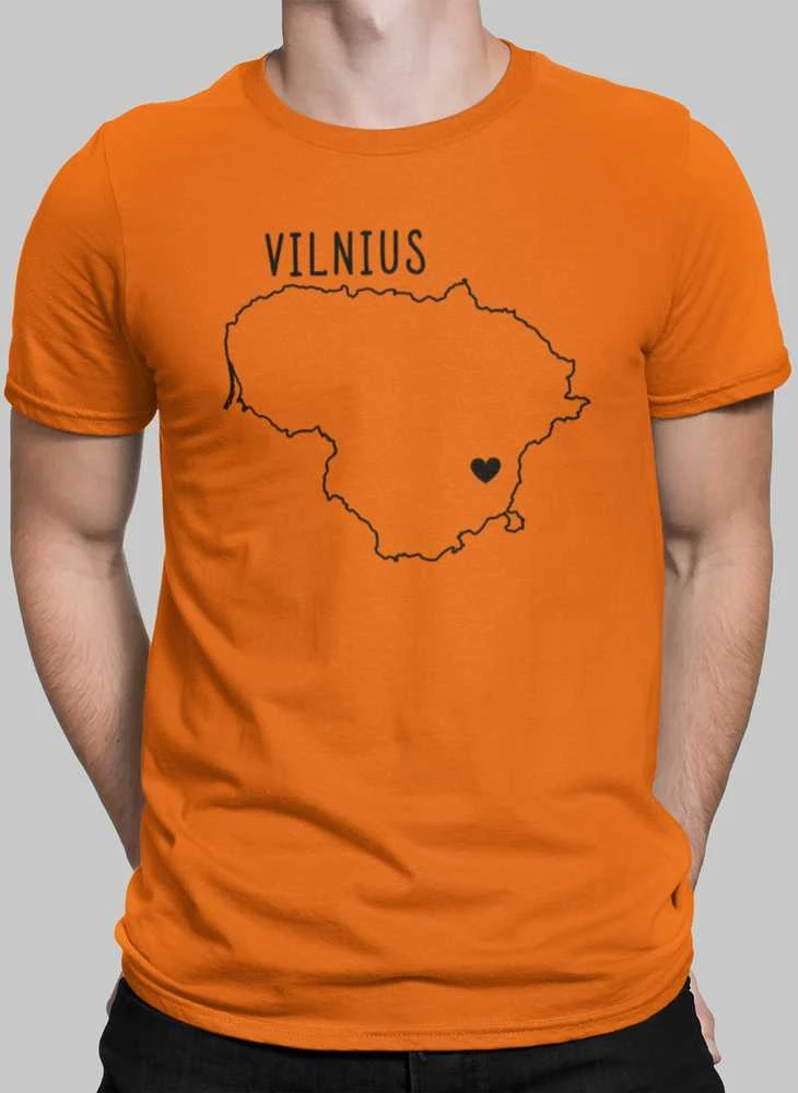 Marškinėliai "Vilnius - širdis"