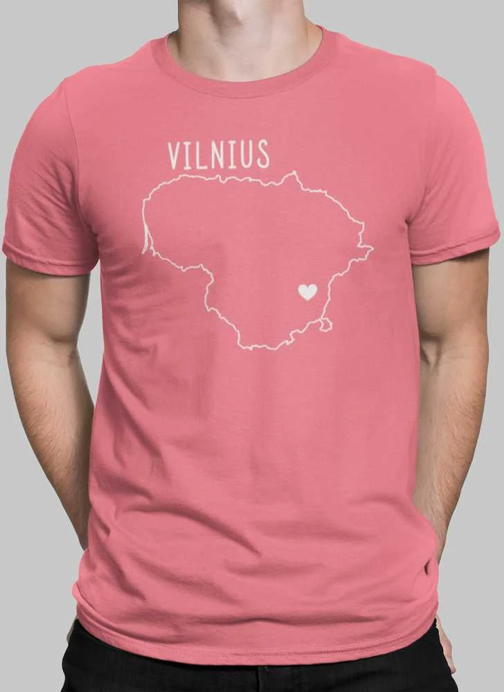 Marškinėliai "Vilnius - širdis"