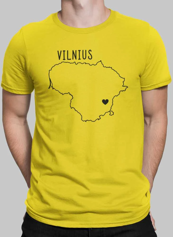 Marškinėliai "Vilnius - širdis"