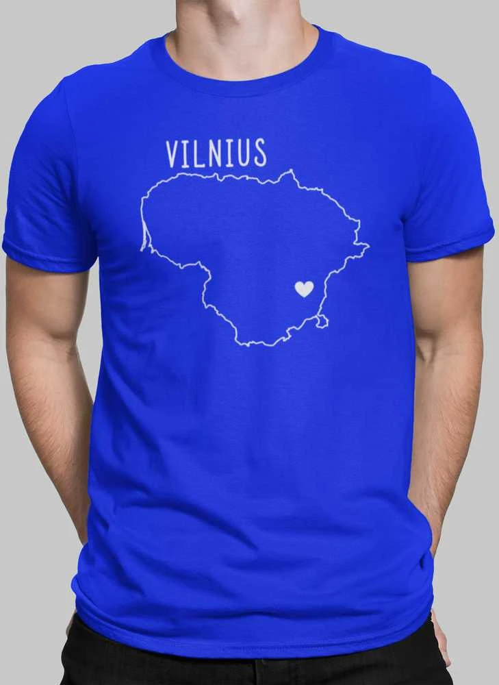 Marškinėliai "Vilnius - širdis"