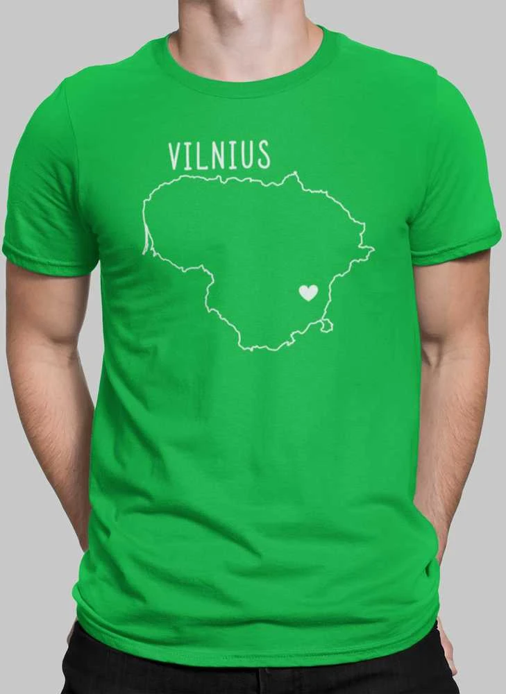 Marškinėliai "Vilnius - širdis"