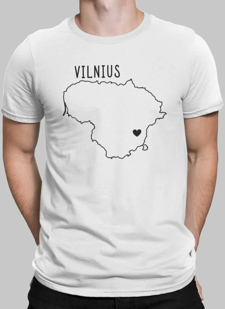 Marškinėliai "Vilnius - širdis"