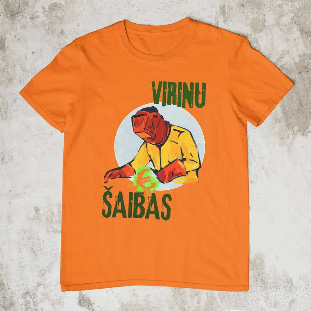 Marškinėliai "Virinu šaibas"