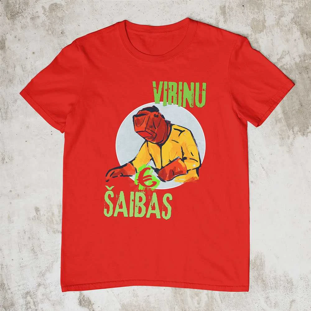 Marškinėliai "Virinu šaibas"