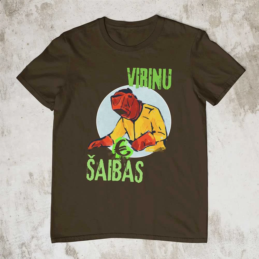 Marškinėliai "Virinu šaibas"