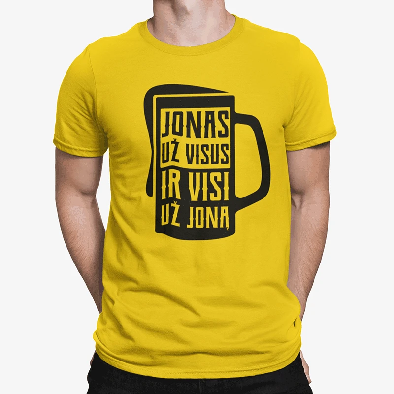 Marškinėliai "Visi už JONĄ!"