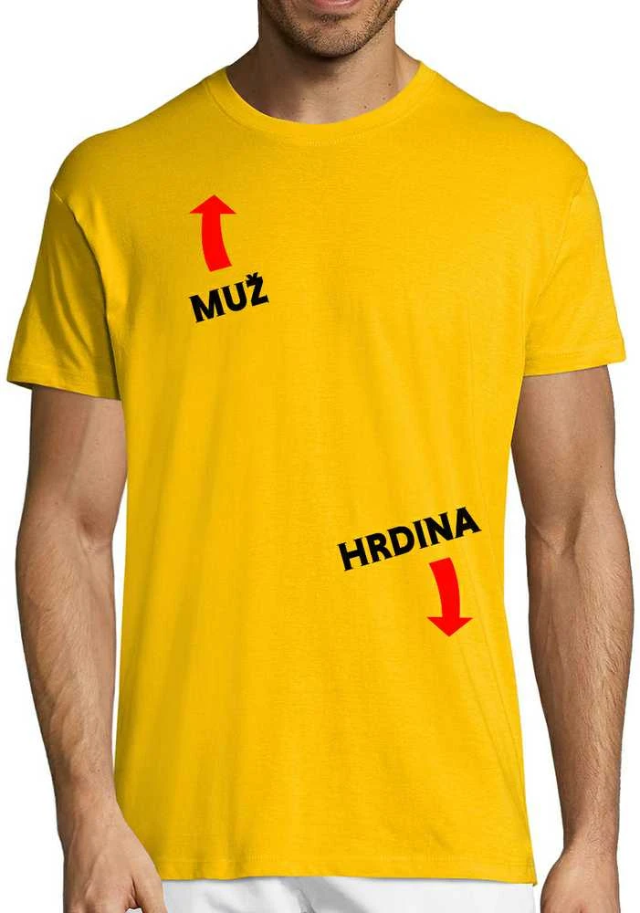 Marškinėliai "Vyras didvyris"