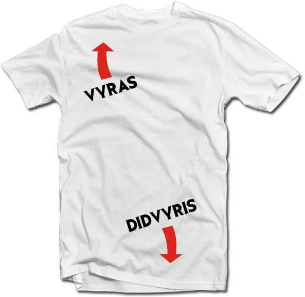 Marškinėliai "Vyras didvyris"