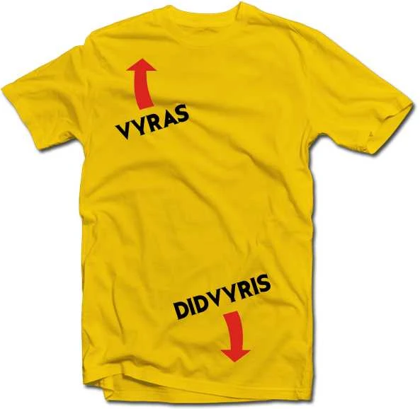 Marškinėliai "Vyras didvyris"