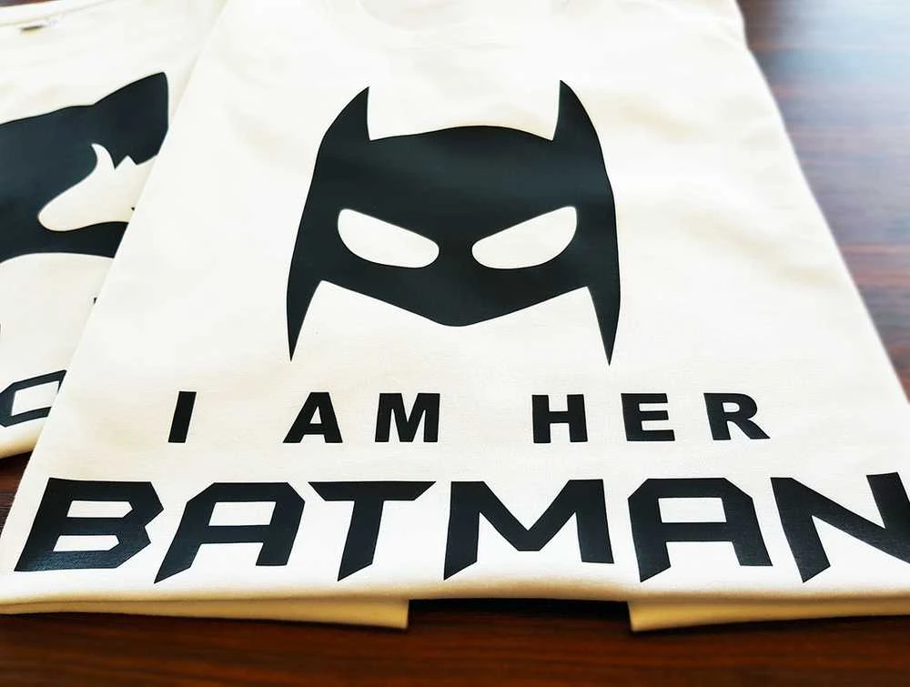 Marškinėlių komplektas "Batman & Catwoman"