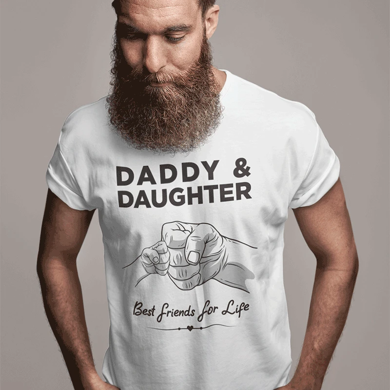 Marškinėlių komplektas "Daddy & Daughter"