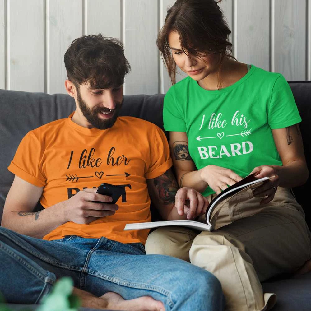 Marškinėlių komplektas "I like"