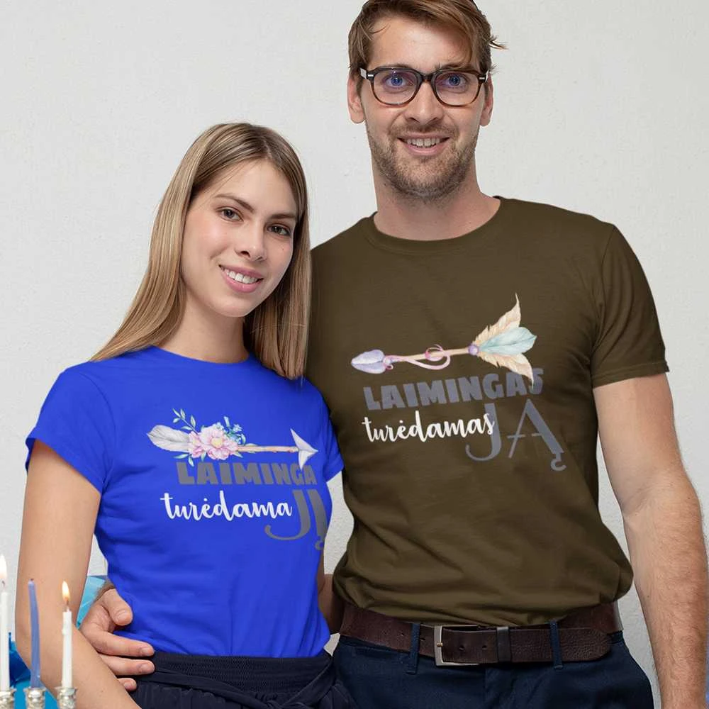 Marškinėlių komplektas "Laimingi"