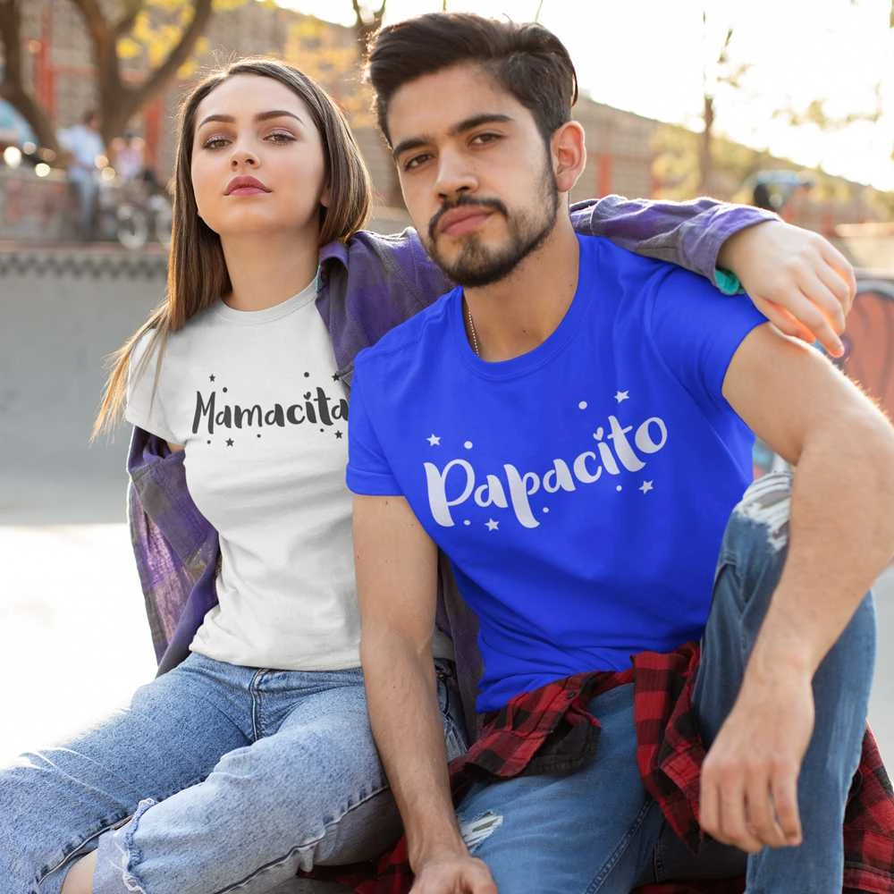 Marškinėlių komplektas "Mamacita and Papacito"