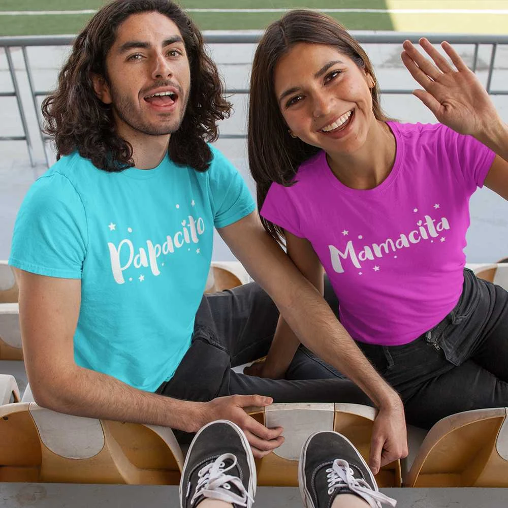 Marškinėlių komplektas "Mamacita and Papacito"