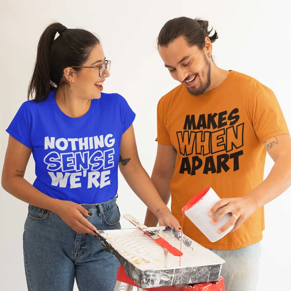 Marškinėlių komplektas "Nothing makes sense"