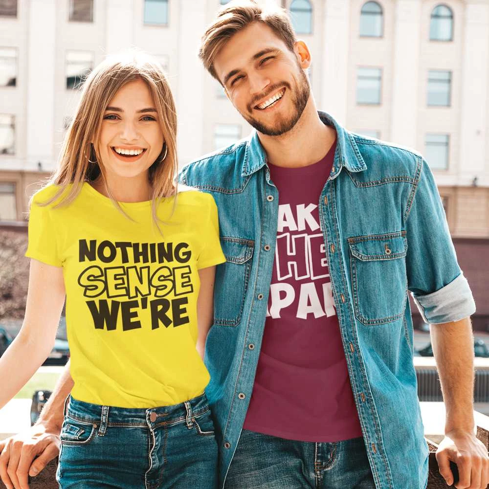 Marškinėlių komplektas "Nothing makes sense"