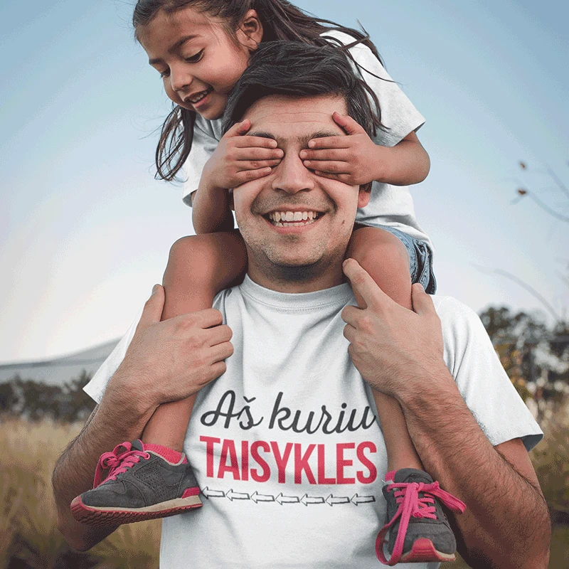 Marškinėlių komplektas "Taisyklės"
