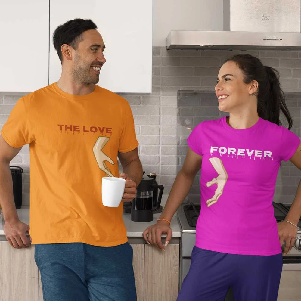 Marškinėlių komplektas "The Love forever"