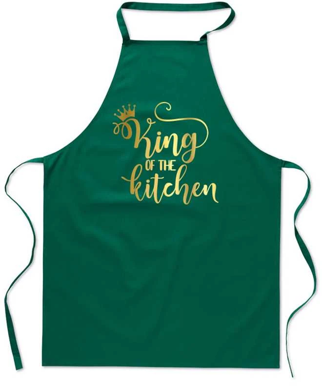 Medvilninė prijuostė "King of the kitchen"