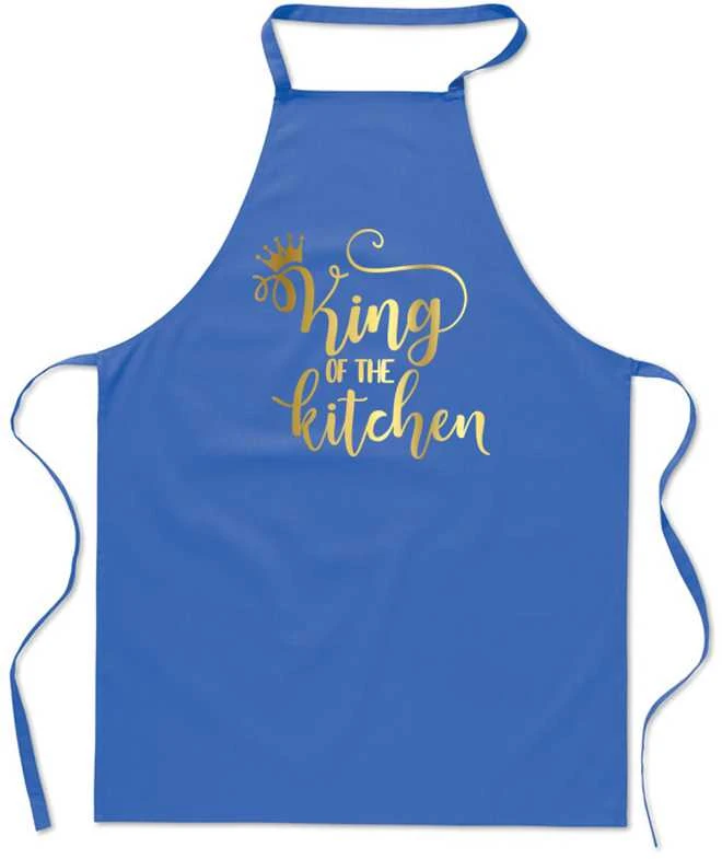Medvilninė prijuostė "King of the kitchen"