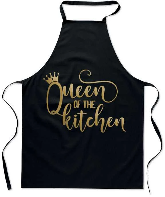 Medvilninė prijuostė "Queen of the kitchen"