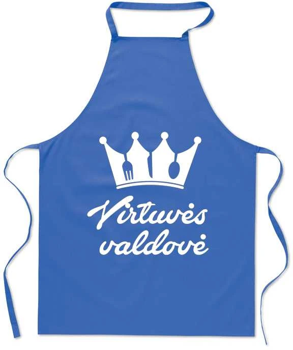 Medvilninė prijuostė "Virtuvės valdovė"