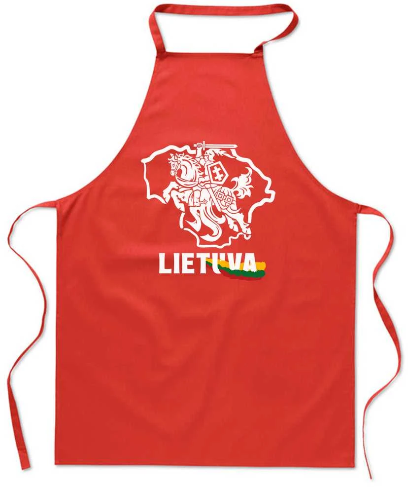 Medvilninė prijuostė "Vytis - Lietuva"
