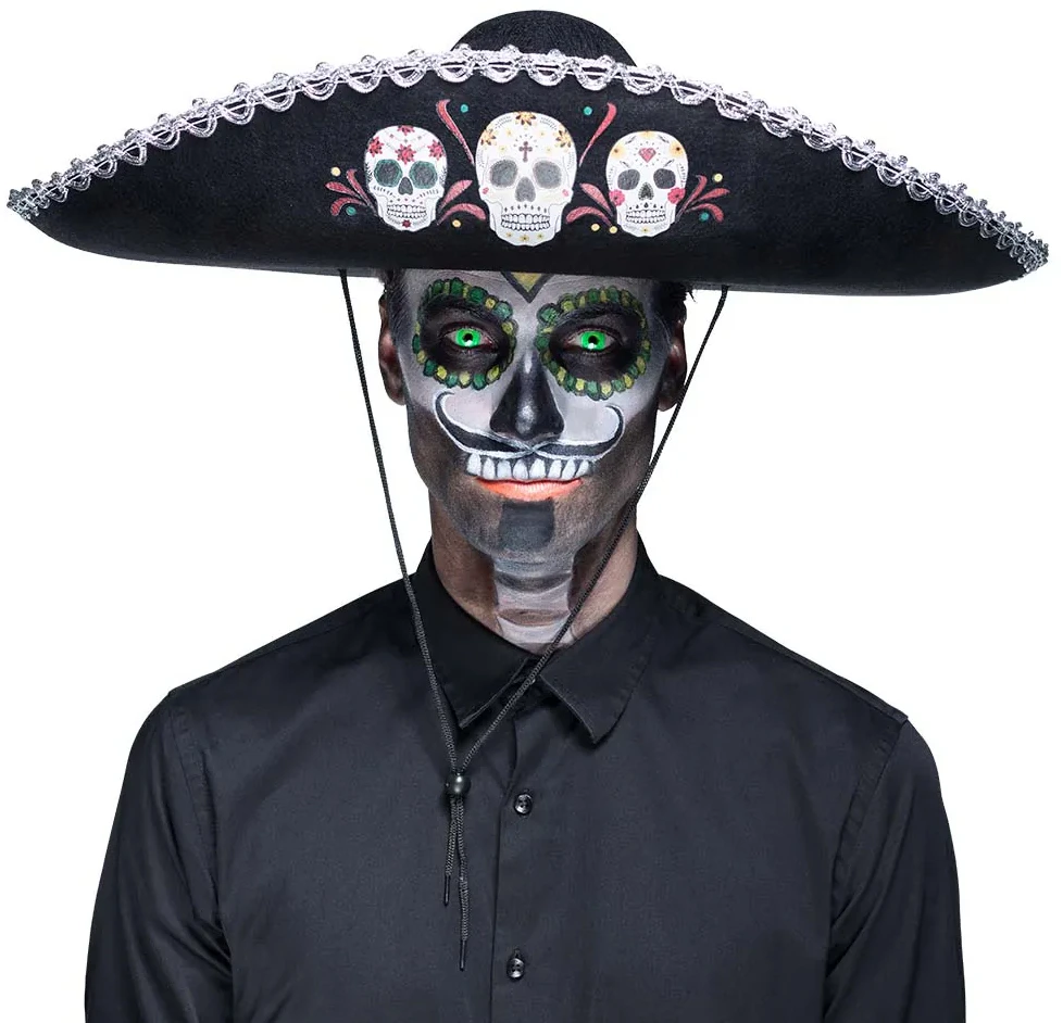 Boland Traciks Meksikietiška skrybėlė „Sombrero Calavera“