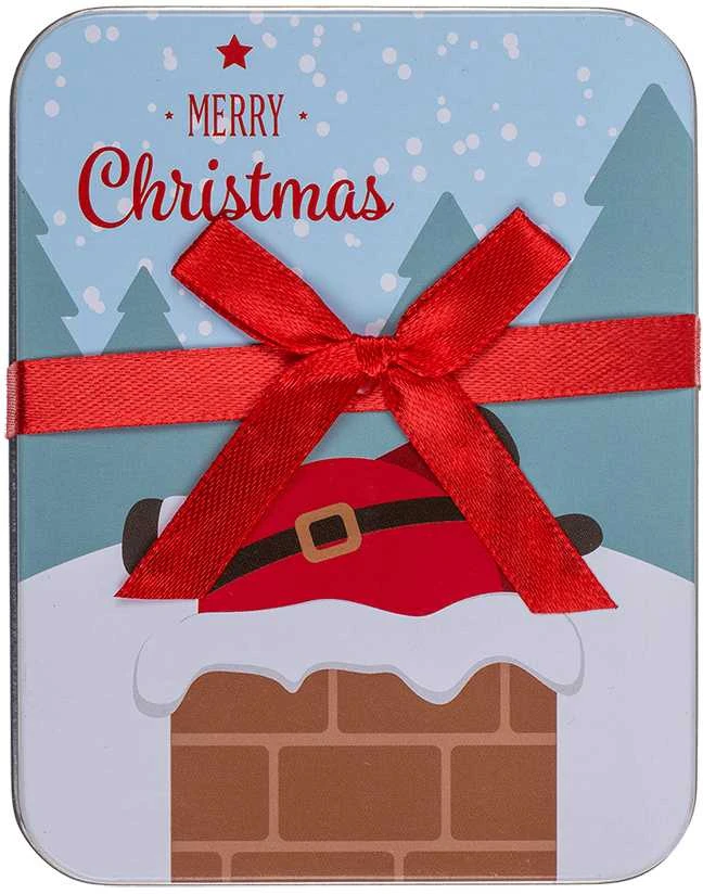 Metalinė dovanų dėžutė "Merry Christmas"