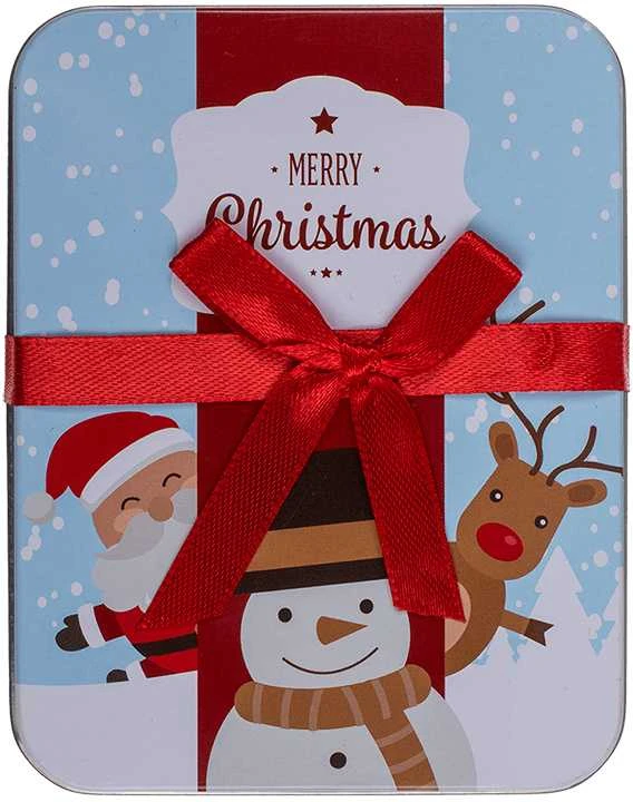 Metalinė dovanų dėžutė "Merry Christmas"