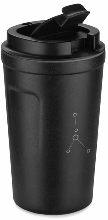 Metalinis termopuodelis "Zodiako žvaigždynas" su Jūsų pasirinktu zodiako ženklu (400ml)