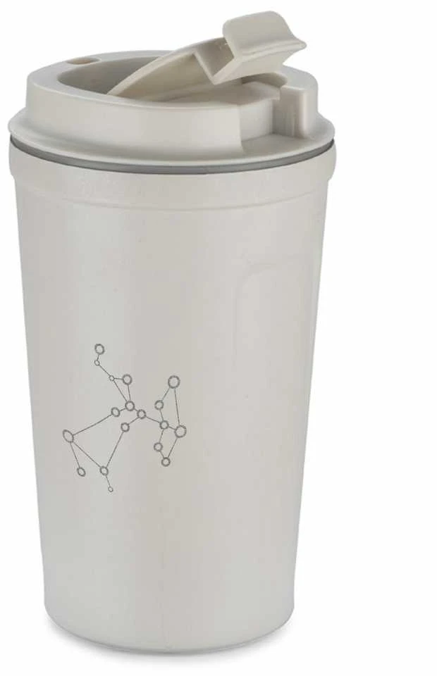 Metalinis termopuodelis "Zodiako žvaigždynas" su Jūsų pasirinktu zodiako ženklu (400ml)