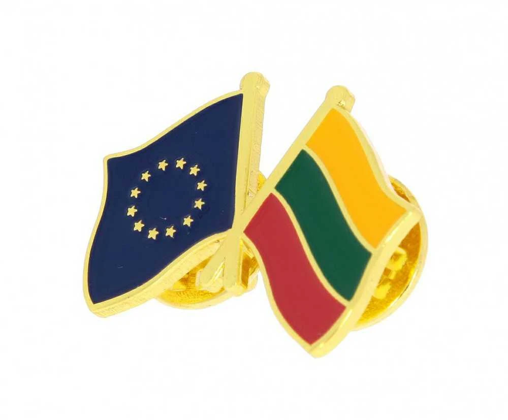 Metalinis ženkliukas "LT ir ES"