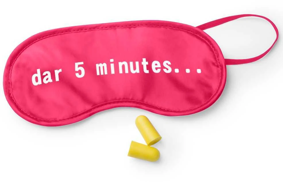 Miego kaukė "Dar 5 minutes..."
