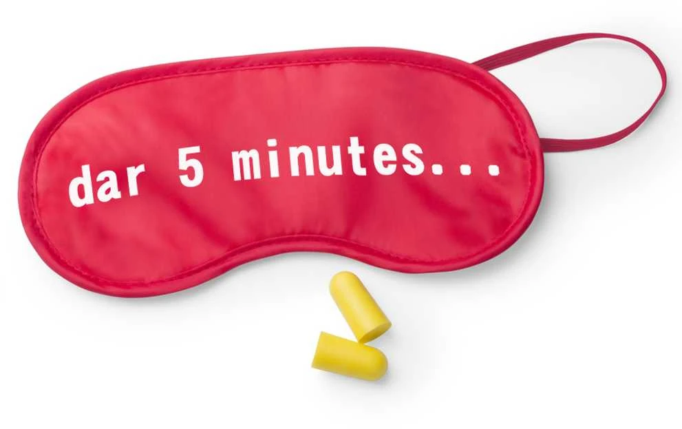 Miego kaukė "Dar 5 minutes..."