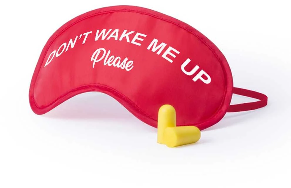 Miego kaukė "Don't wake me up, please"